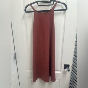 Women's Red Rust Tank Dress SZ Small